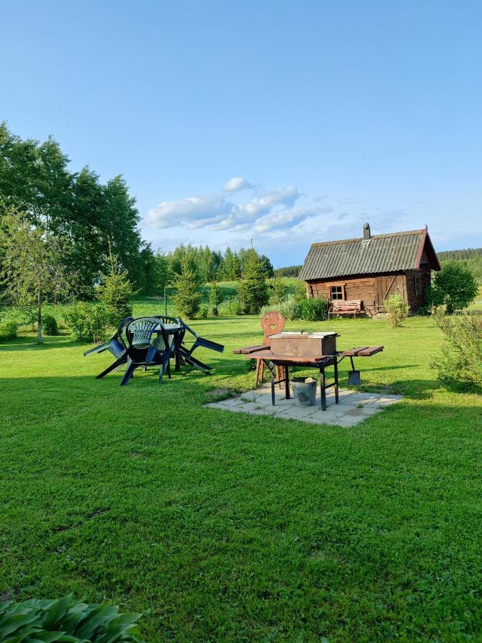 Вилла Zalioji Padustis Экстерьер фото